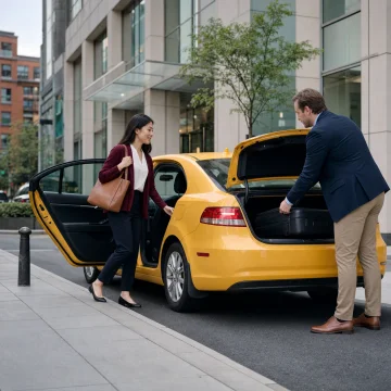 take a taxi